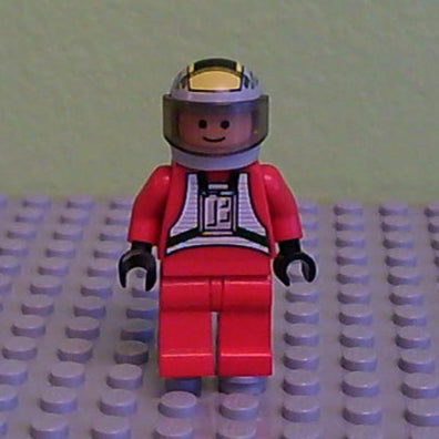 LEGO Minifigure -- Rebel Pilot B-wing (Light Flesh)-Star Wars / Star Wars Episode 4/5/6 -- SW032A -- Creative Brick Builders
